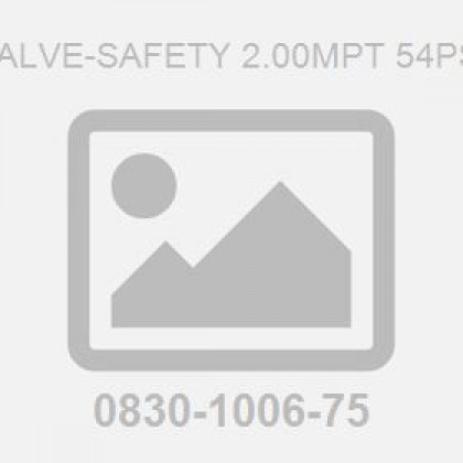 Valve-Safety 2.00Mpt 54Psi